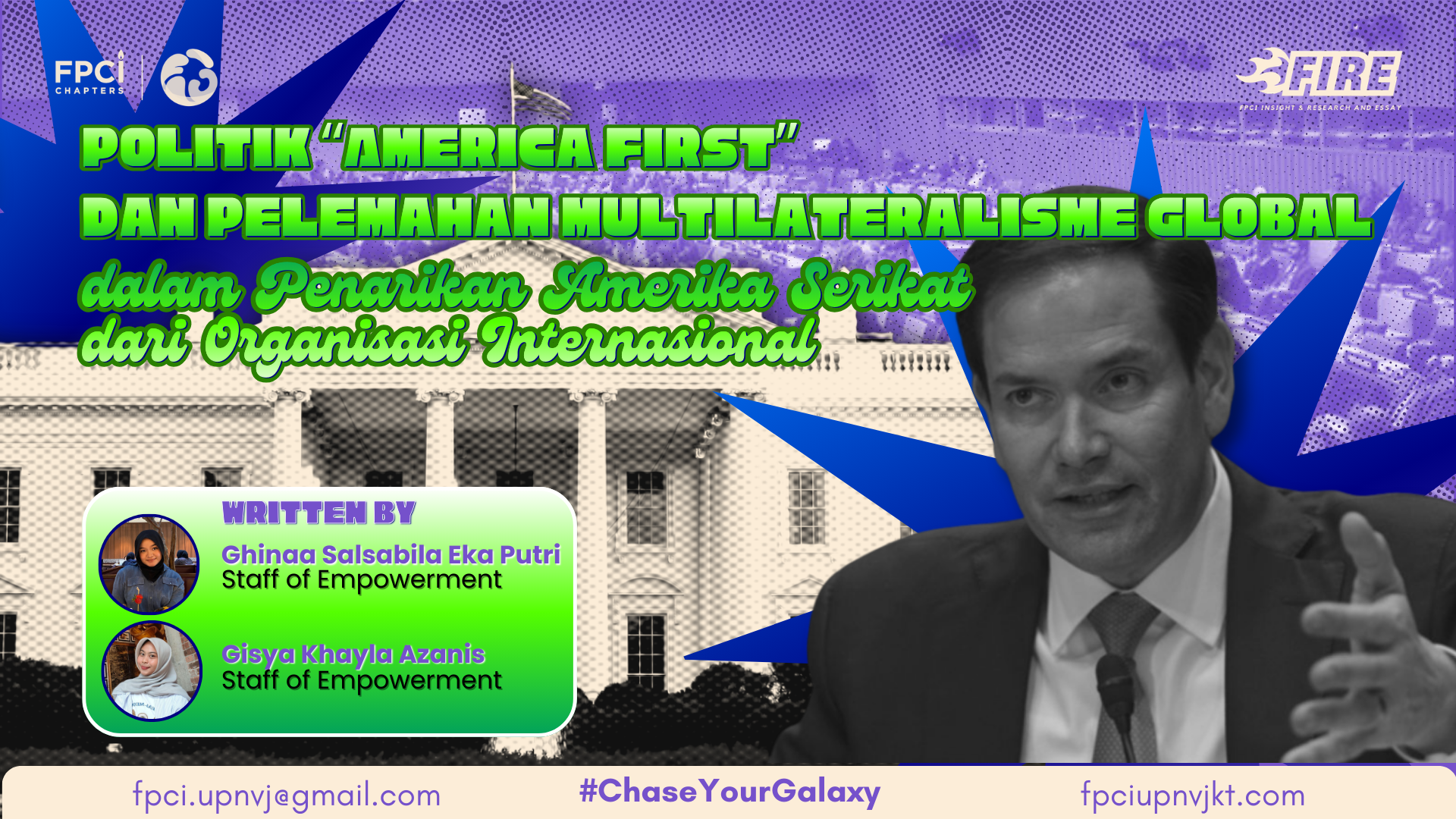 Politik “America First” dan Pelemahan Multilateralisme Global dalam Penarikan Amerika Serikat dari Organisasi Internasional