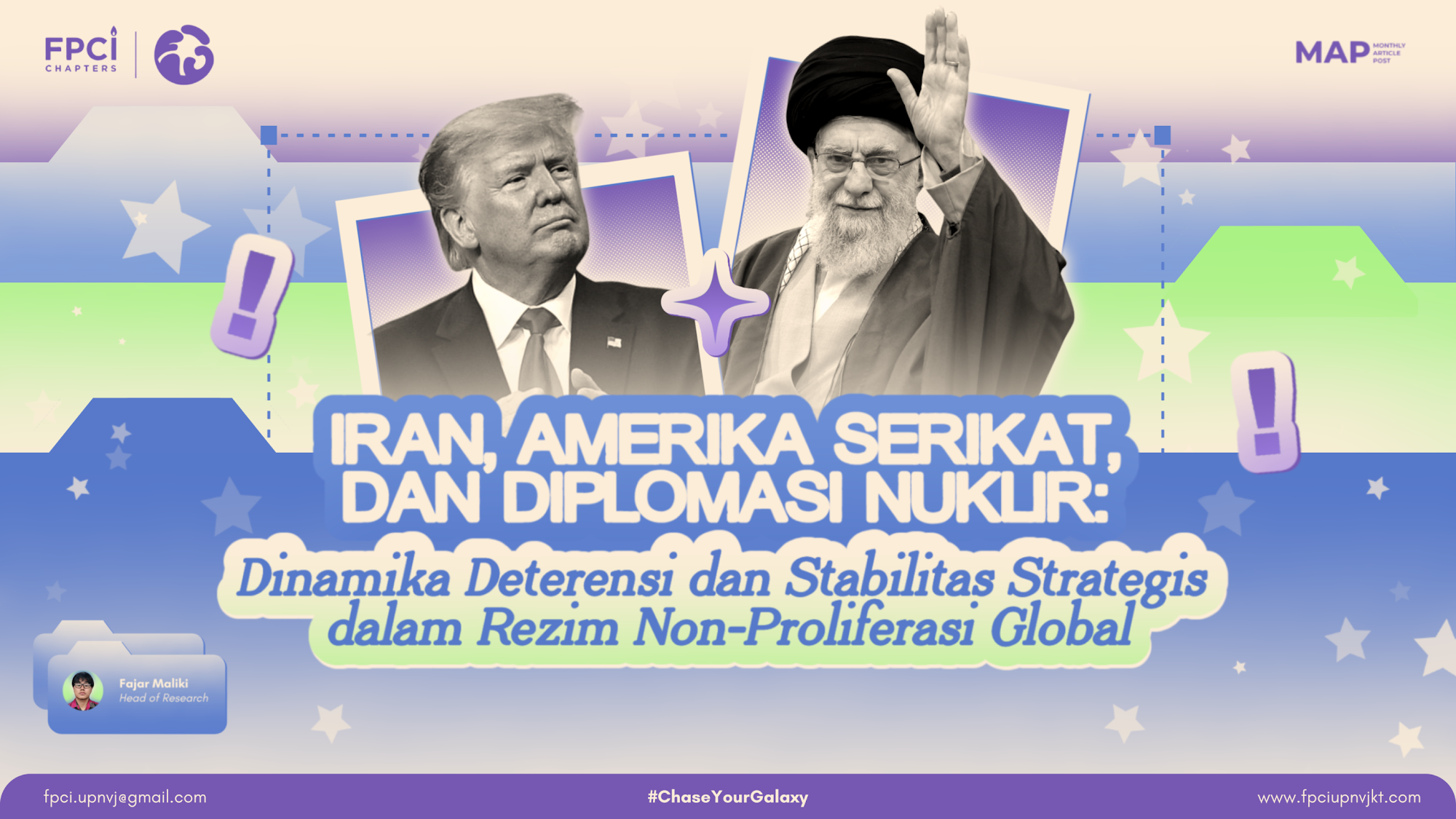 Iran, Amerika Serikat, dan Diplomasi Nuklir: Dinamika Deterensi dan Stabilitas Strategis dalam Rezim Non-Proliferasi Global