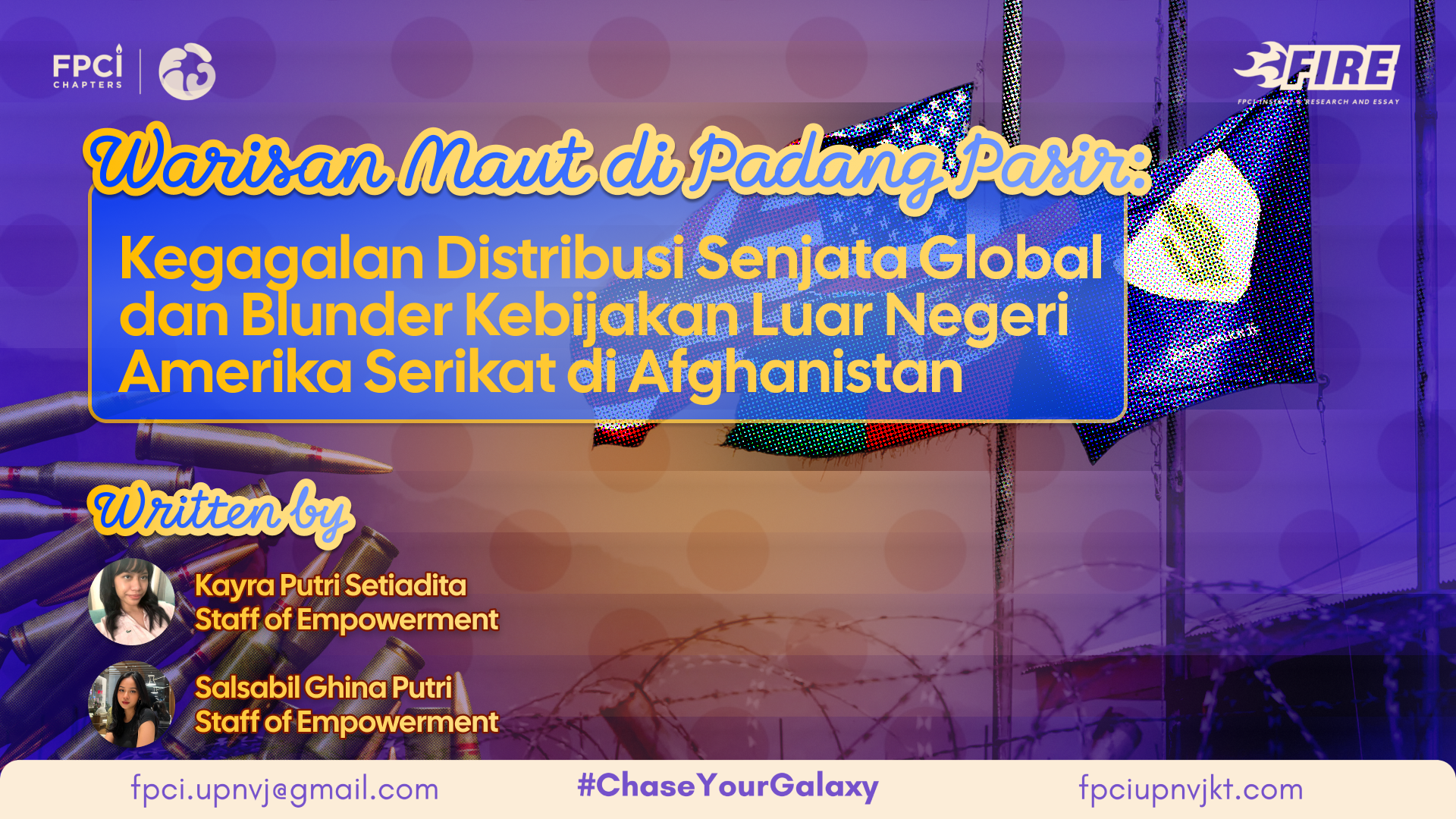 “Warisan Maut di Padang Pasir: Kegagalan Distribusi Senjata Global dan Blunder Kebijakan Luar Negeri Amerika Serikat di Afghanistan”
