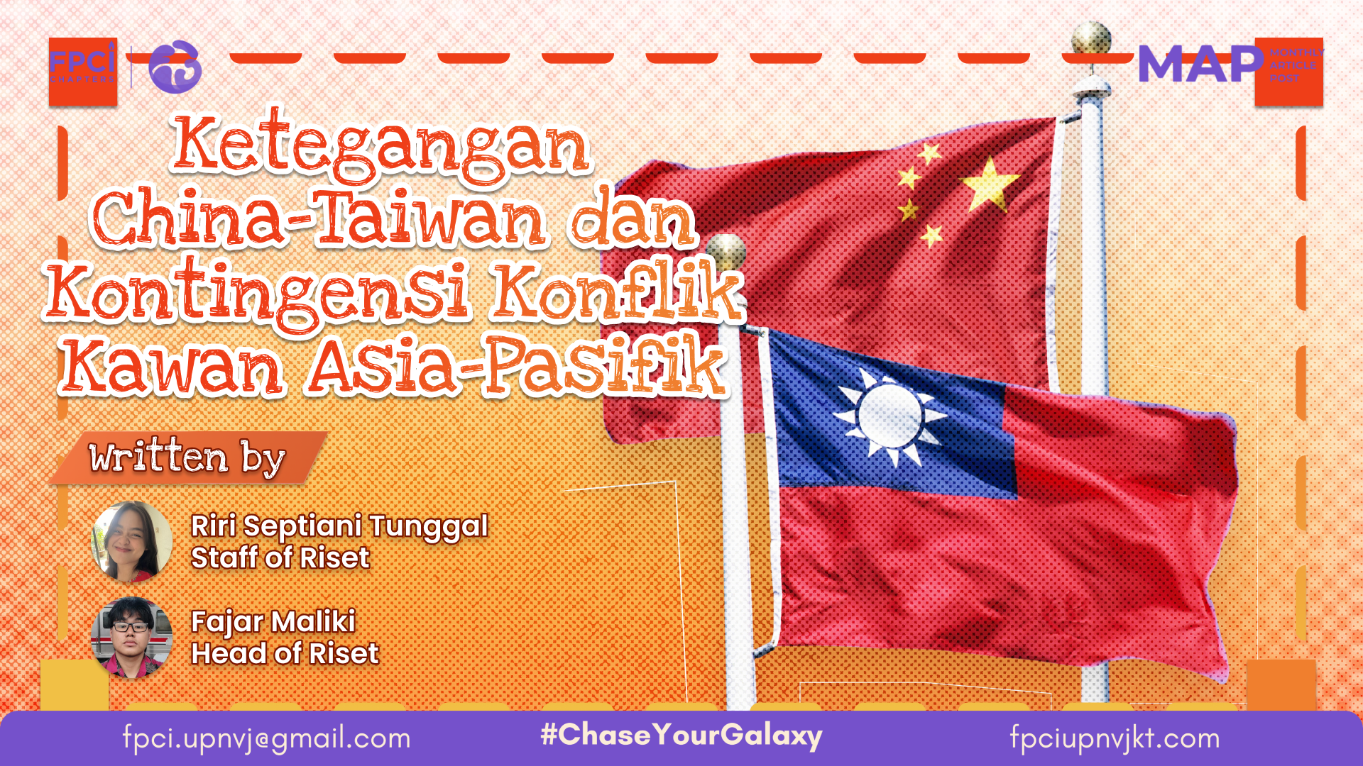 KETEGANGAN CHINA-TAIWAN DAN KONTINGENSI KONFLIK KAWASAN ASIA-PASIFIK