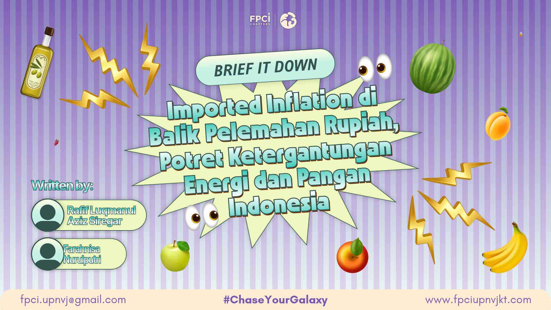 Imported Inflation di Balik Pelemahan Rupiah, Potret Ketergantungan Energi dan Pangan Indonesia