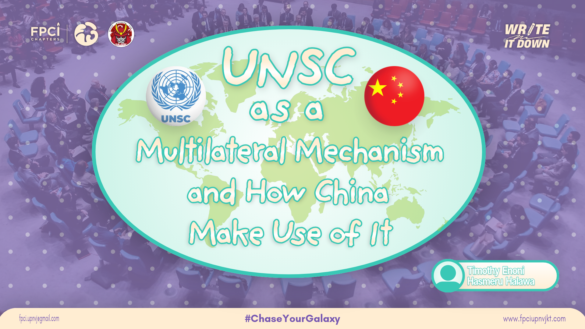 UNSC as a Multilateral Mechanism and How China Make Use of It