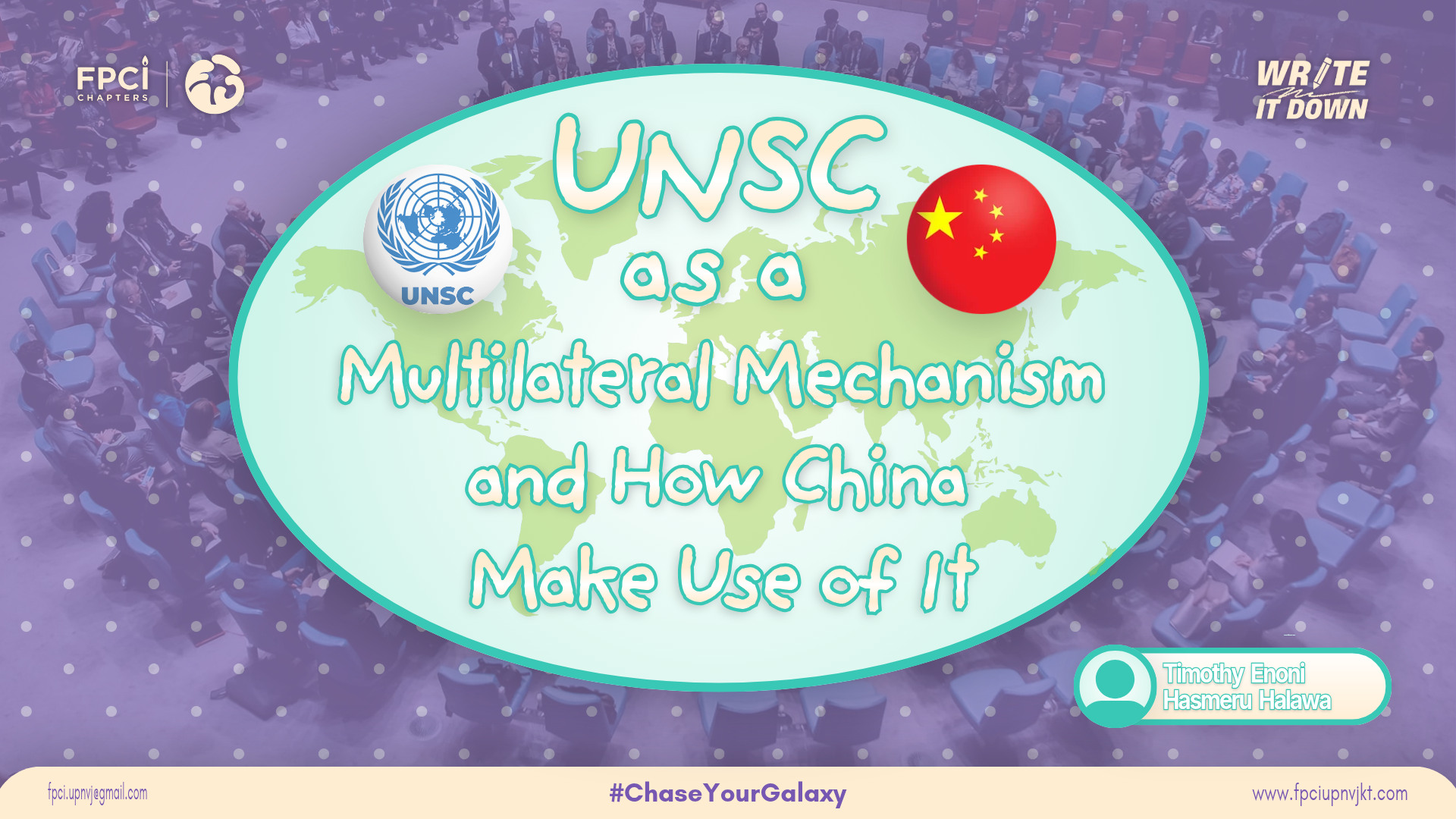 UNSC as a Multilateral Mechanism and How China Make Use of It